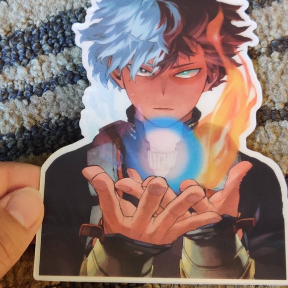 Todoroki My Hero Academia 3D/Motion Sticker - Picture 4 of 5